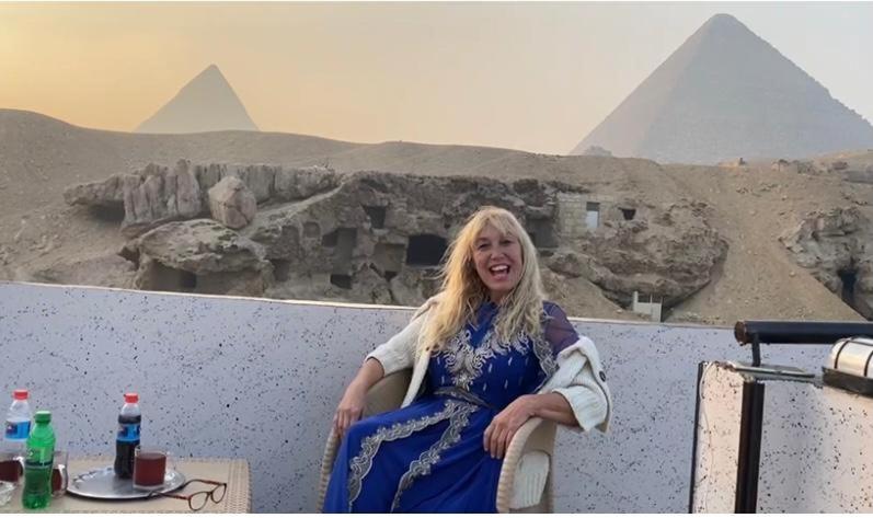 Toman Pyramids Hotel Kafret el-Gabal Exterior foto